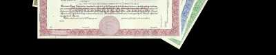 Stock Certificates