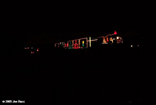 CP Holiday Train leaving Brookfield