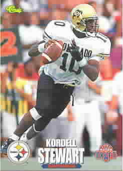 Vintage 1995 Pittsburgh Steelers x Kordell Stewart Rookie Season Starter Jersey - XXL / 54