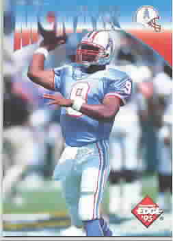 Steve McNair Football Card (Houston Oilers, QB) 1995 Classic Draft