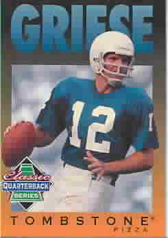 BOB GRIESE CARDS BOB GRIESE CARDS