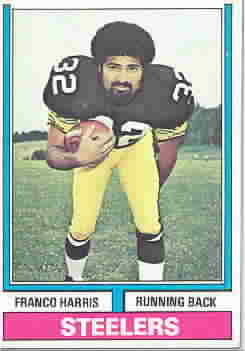 FRANCO HARRIS CARDS