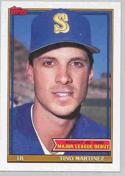 Tino Martinez Team USA 1988 Topps Traded # 66T Rookie Card