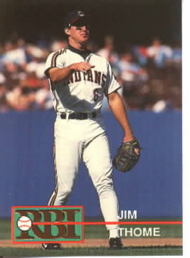 JIM THOME 1994 Topps Finest 102 Pre-production Baseball Card 